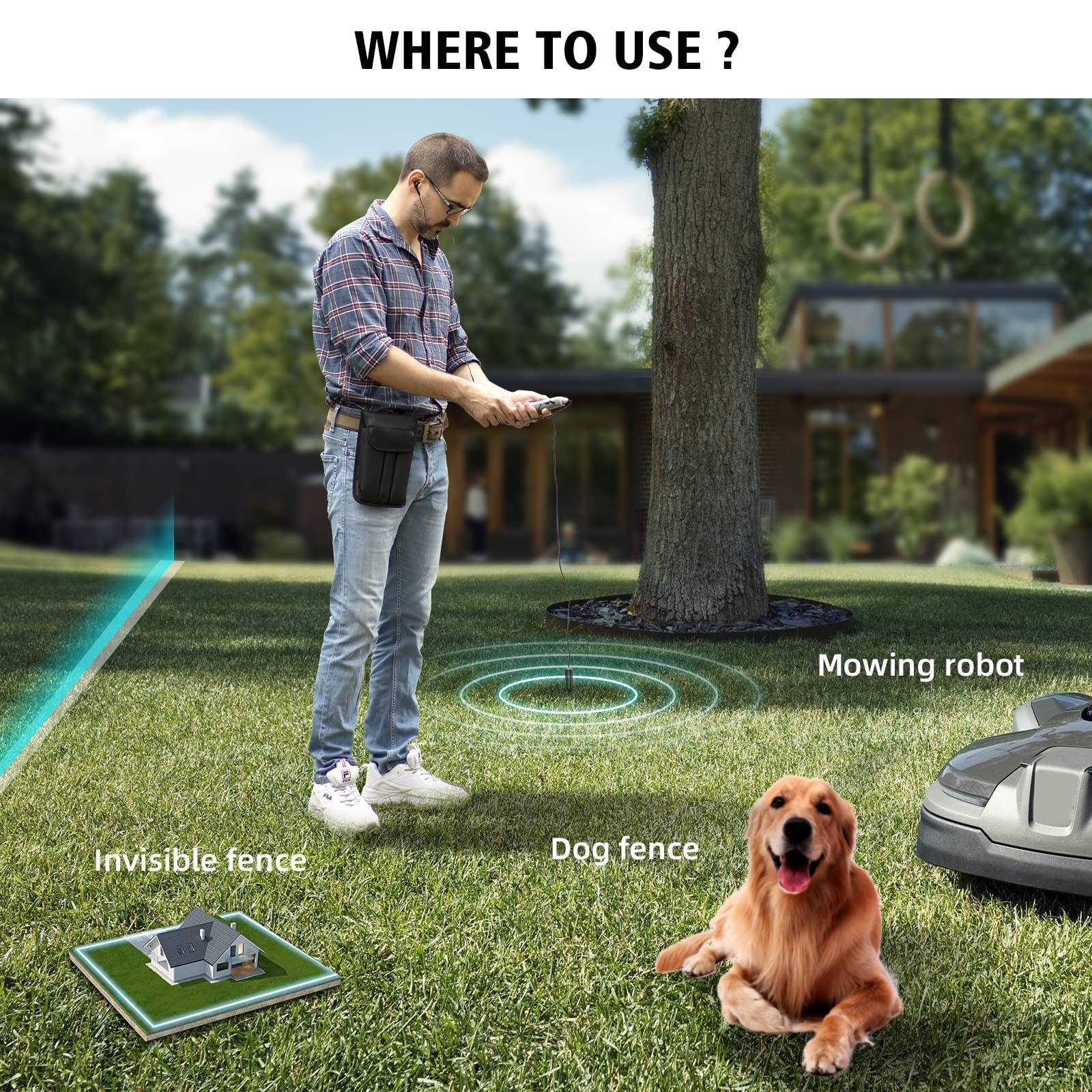 Underground Wire Locator, Locator Red