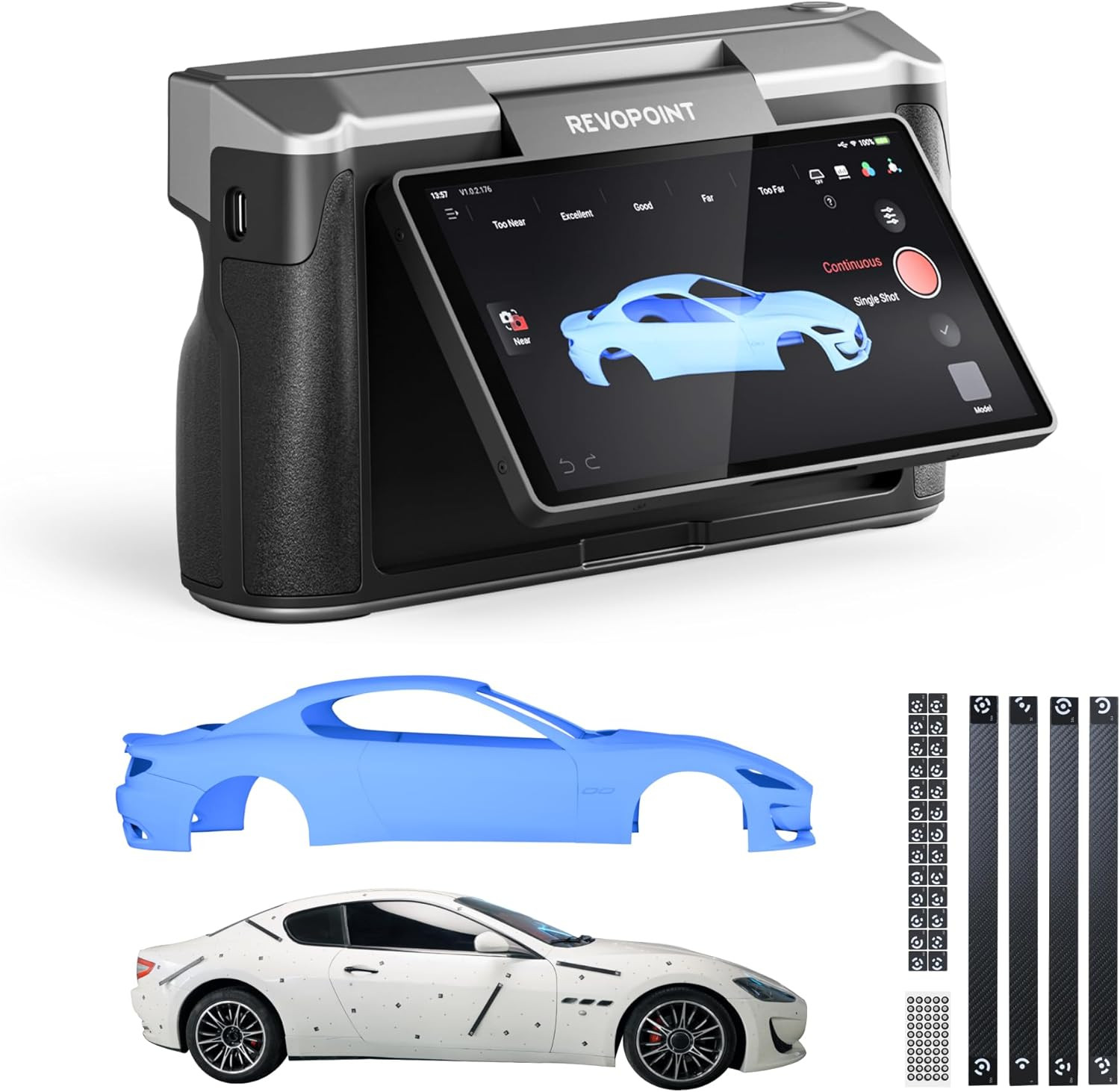 MIRACO plus 3D Scanner for 3D Printing Handheld, 3D Printer Scanner with Photogr