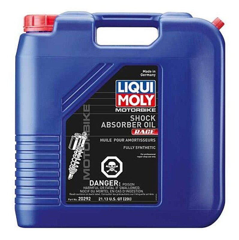 LIQUI MOLY Synthetic Shock Absorber Oil vs Race 20L 20292