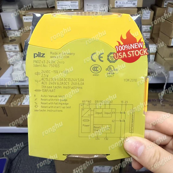 Factory sealed 1PC New PILZ 750103 Safety Relay In BOX Quality Guarantee