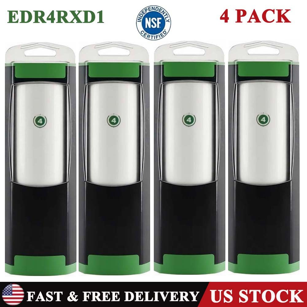 4 Pack Replacement ΕDR4RXD1 Refrigerator Water Filter 4 Sealed Home US SHIPPING