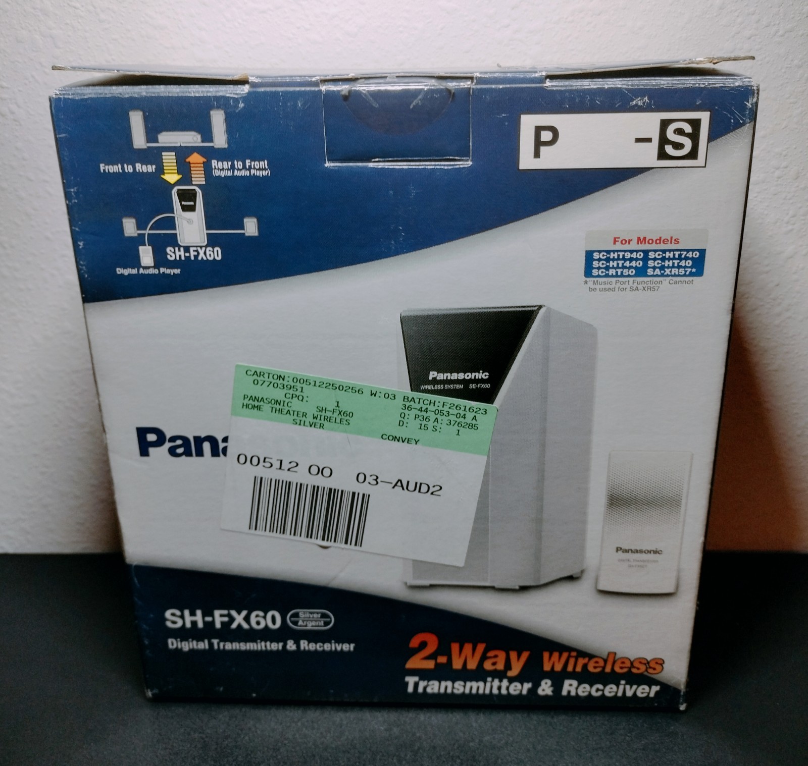 Panasonic SH-FX60 2-Way Wireless Digital Transmitter Only