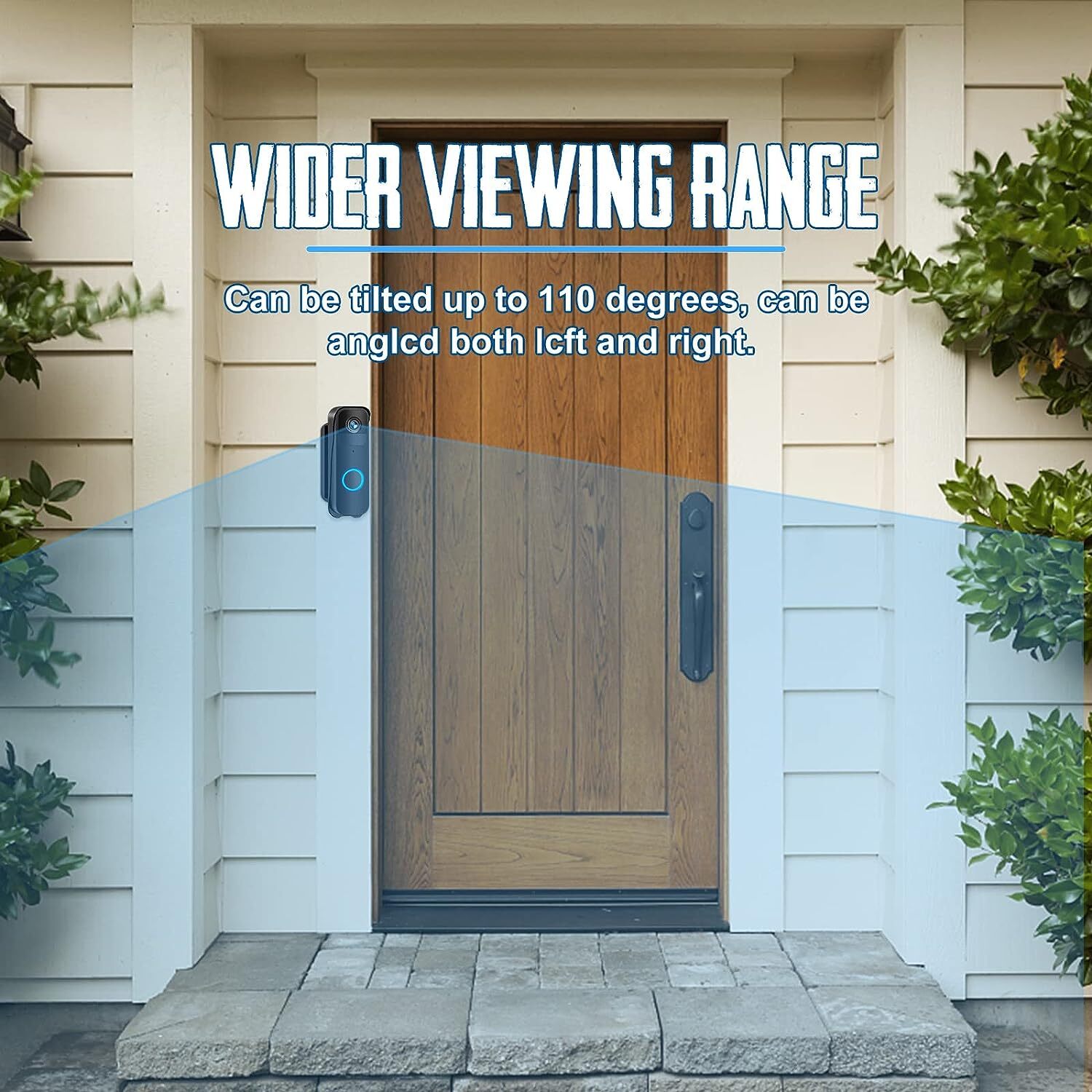 Plastic Adjustable Angle Wall Mount Holder Bracket for Blink Video Doorbell