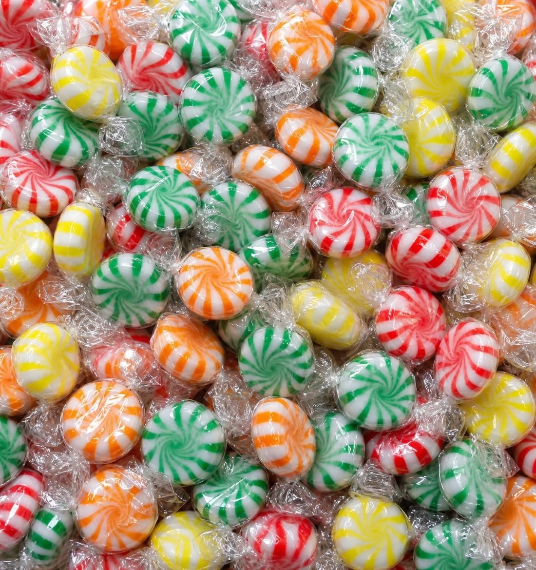 Assorted Fruit Hard Candy 2 lbs Cherry Lime lemon Orange Grape Starlights