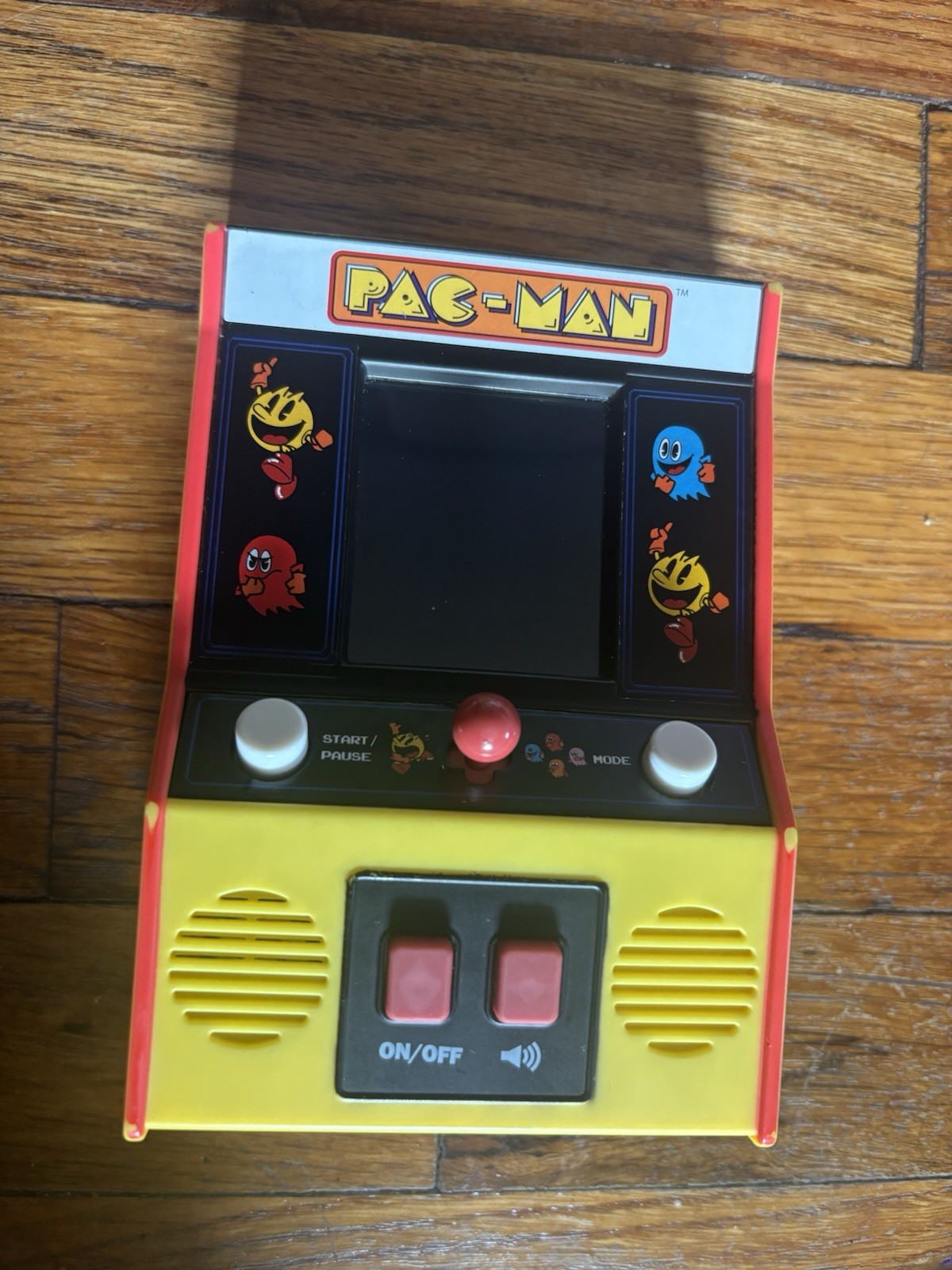 Pac-man Handheld Mini Arcade Retro Pacman Video Game Machine Toy - used - works
