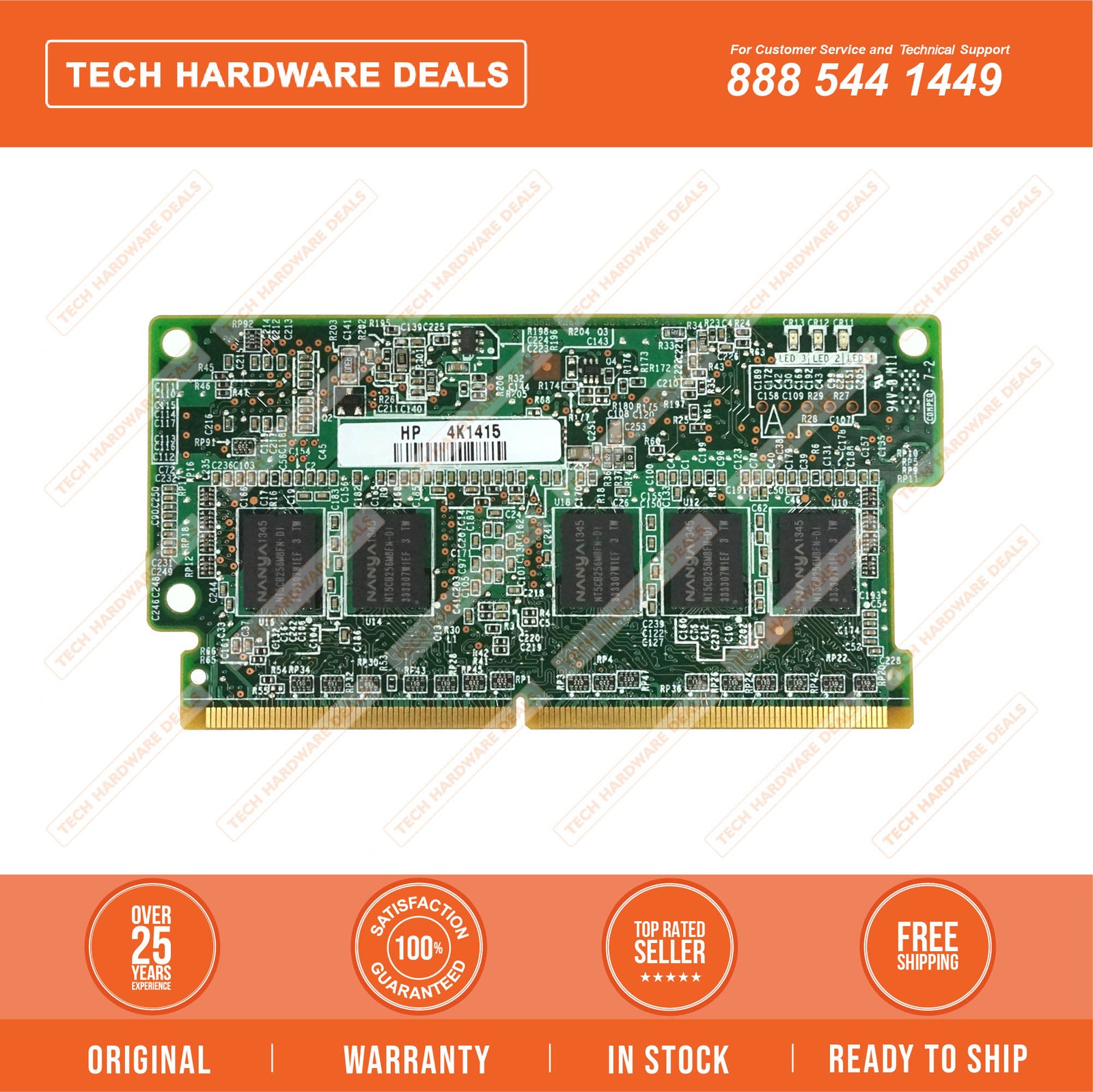 661069-B21    HP 512MB P-series Smart Array FWBC w/ Battery
