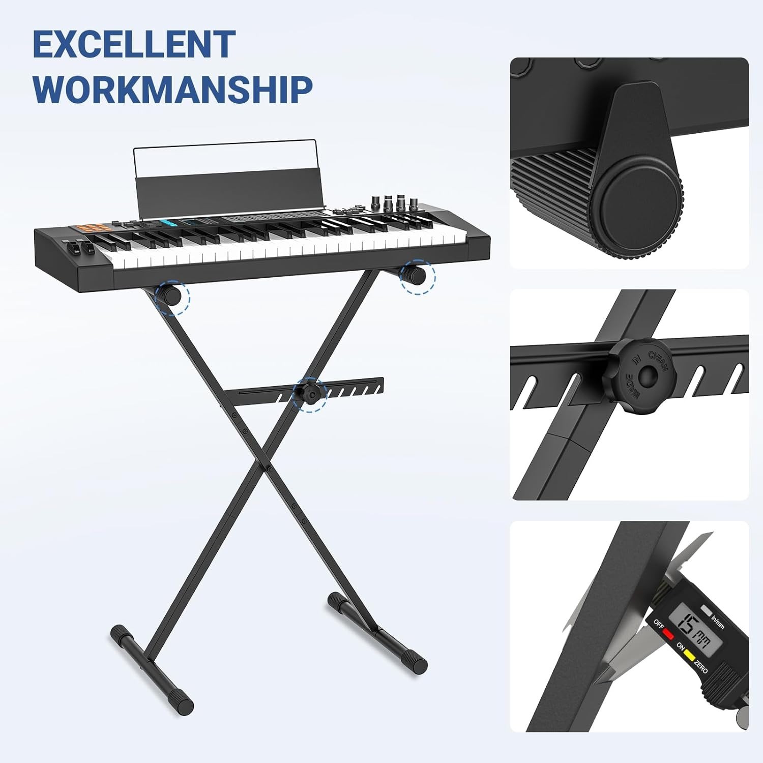 Universal Keyboard Stand, 100 lb Capacityt**