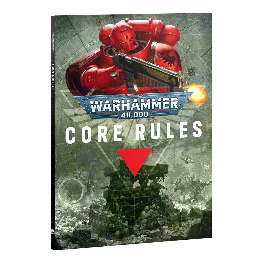New Warhammer 40K Core Rules Book - 11th Edition Armageddon - Blood Angel Cover