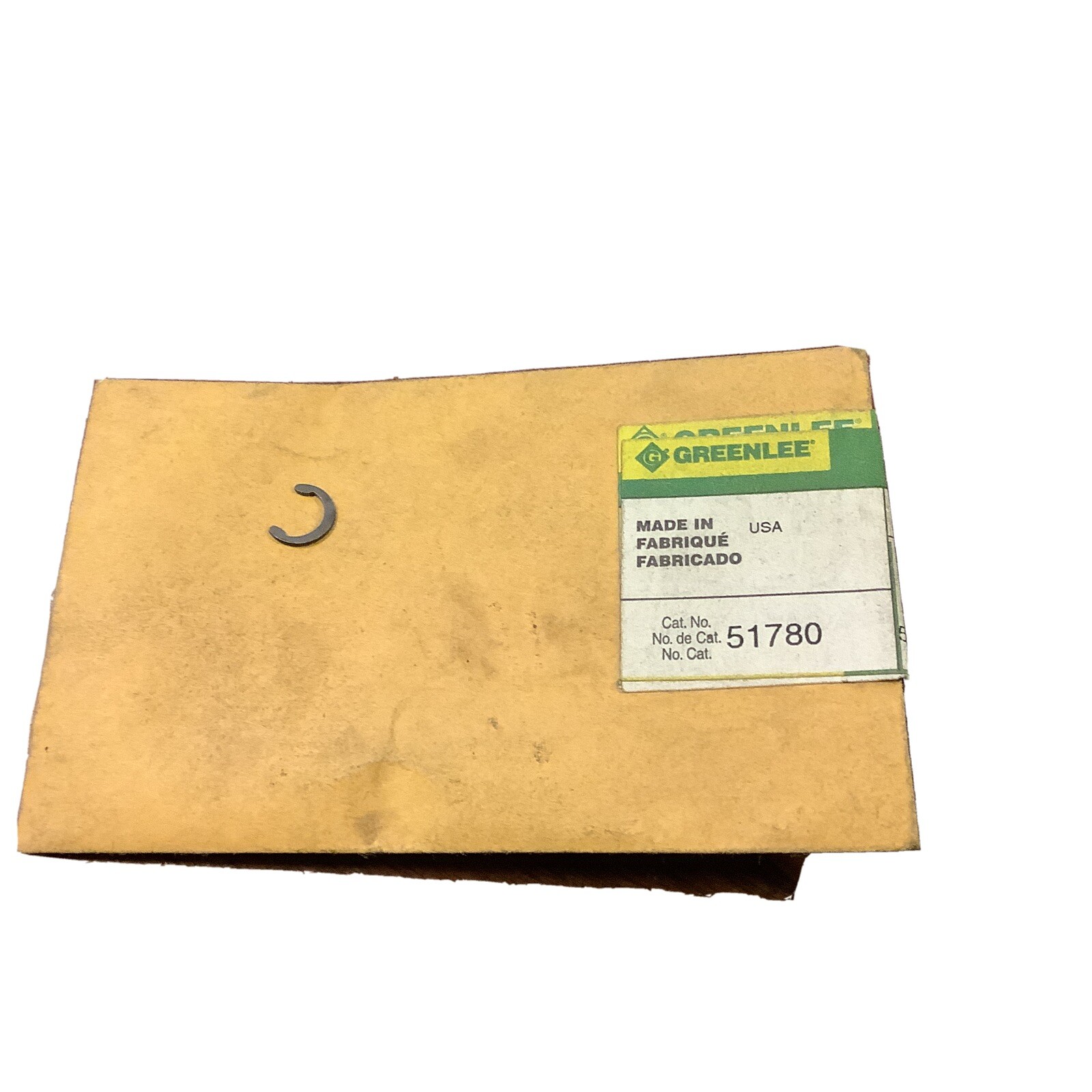 Greenlee 51780 Retaining Ring .250