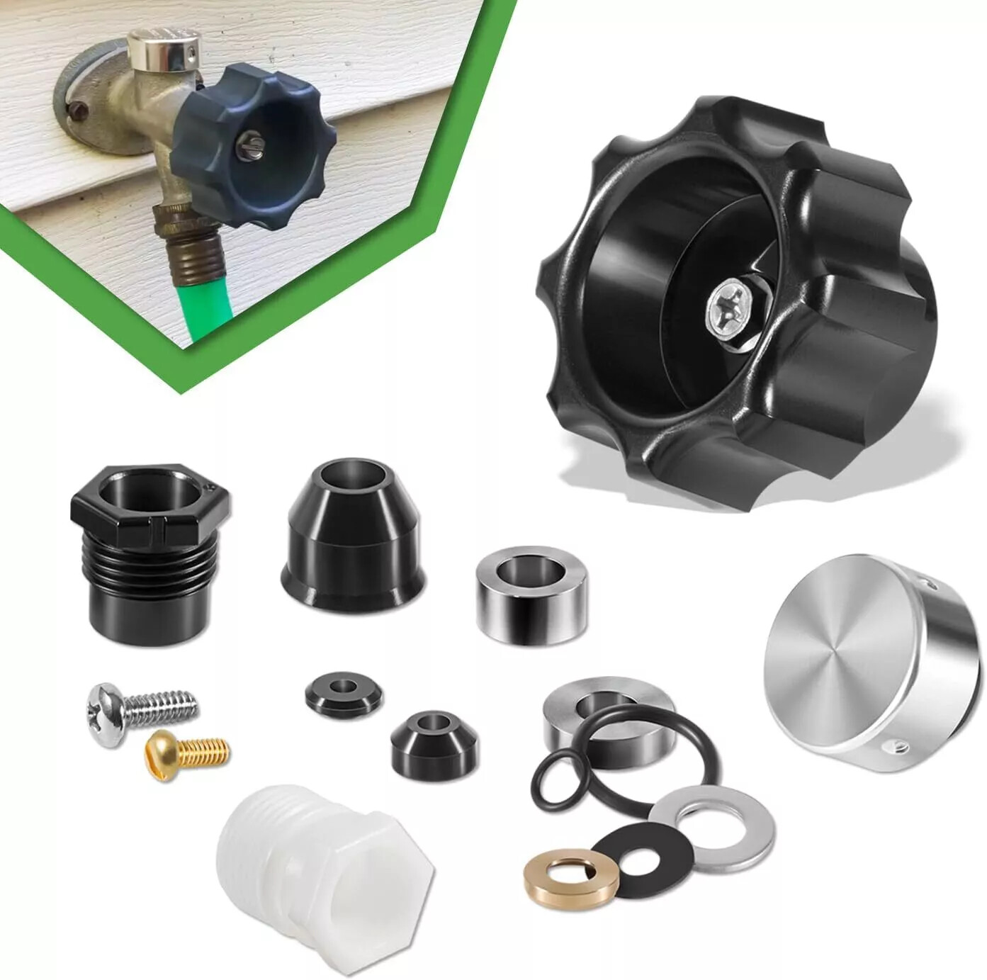 For Prier 630-8500 Wall Hydrant Complete Service Kit Mansfield Style Repair Kit