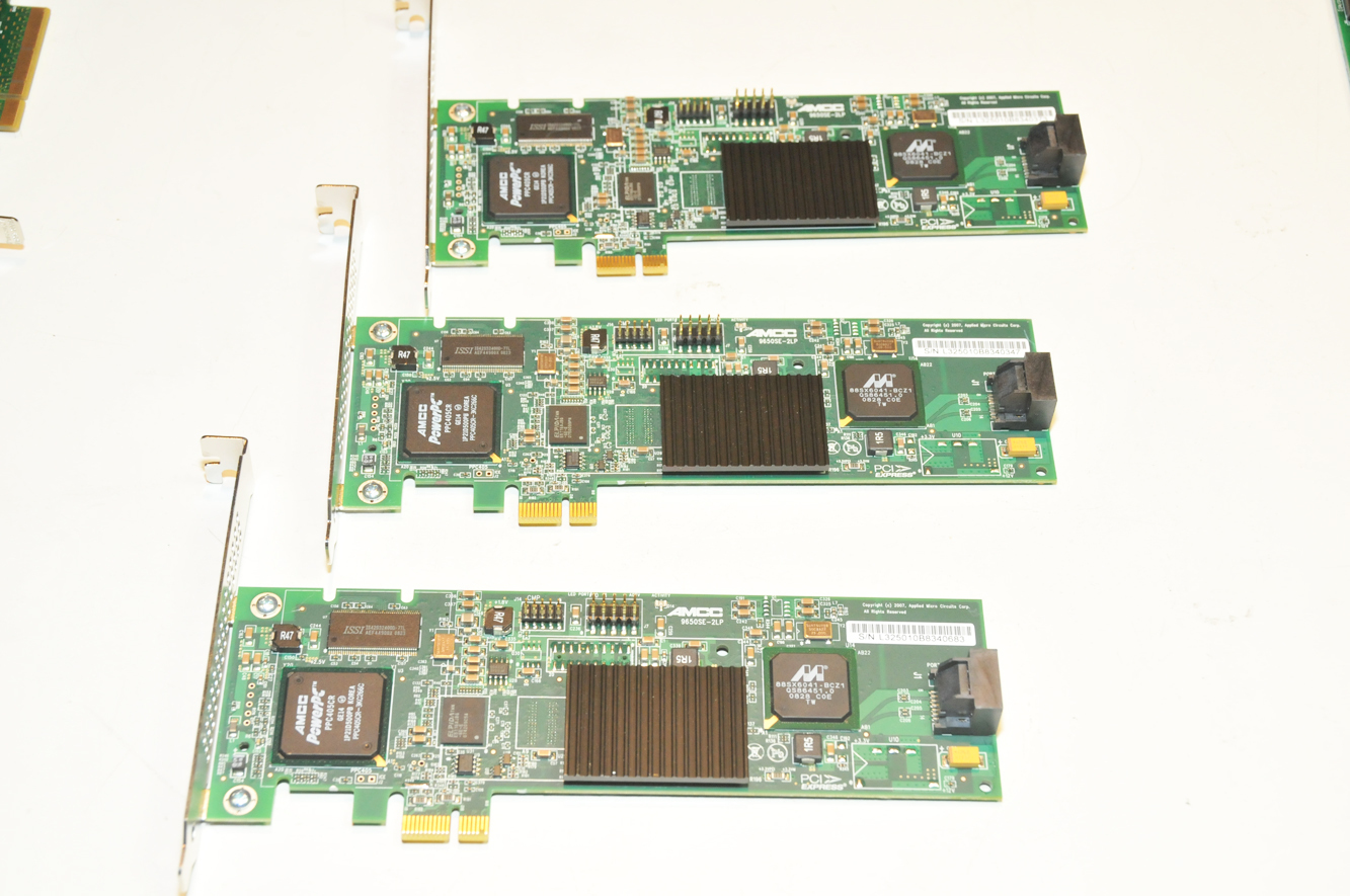 3Ware AMCC 9650SE-2LP 2-Port SATA II Raid Controller