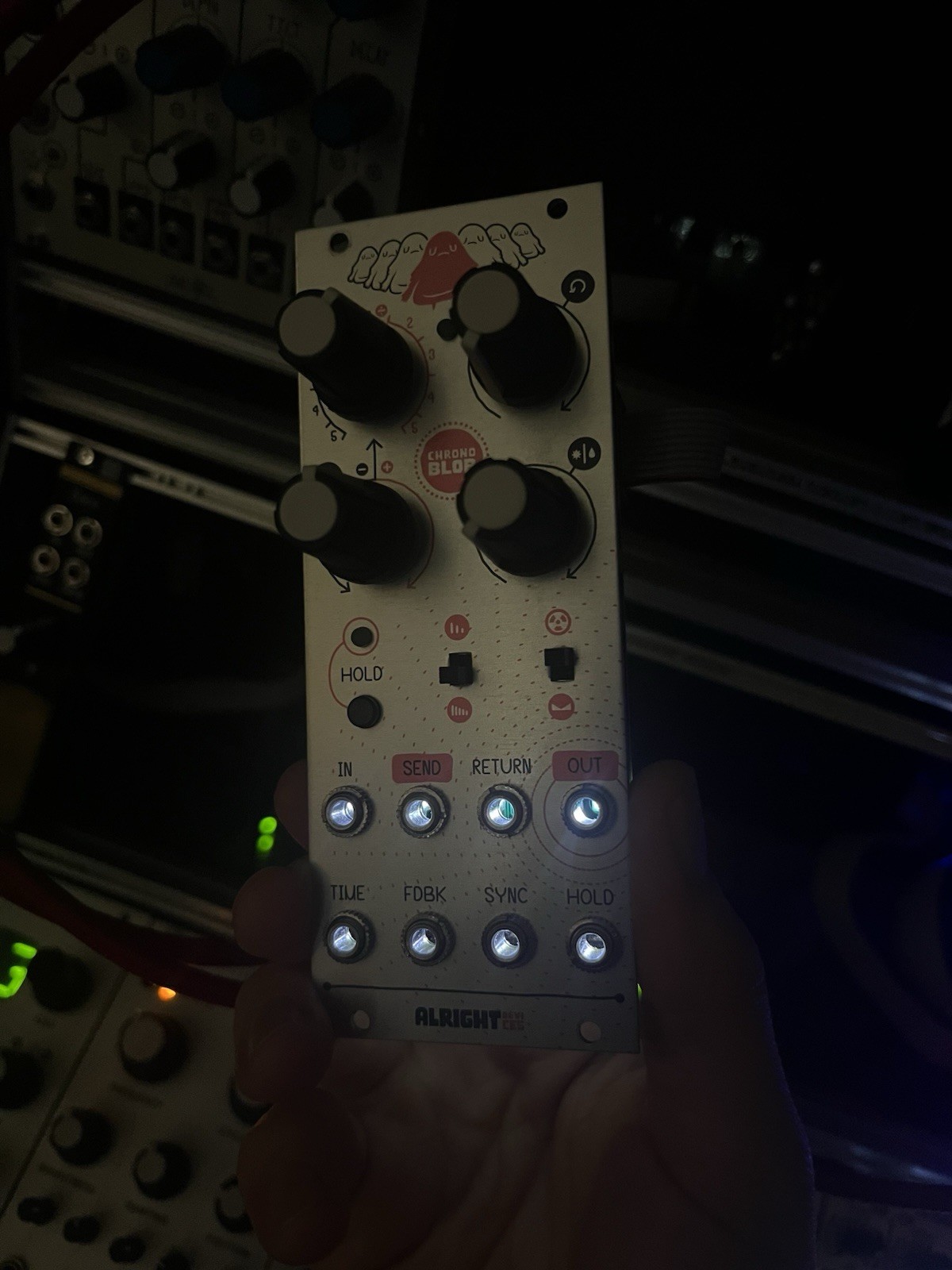 Alright Devices Digital Delay Eurorack Module - Used & Working!