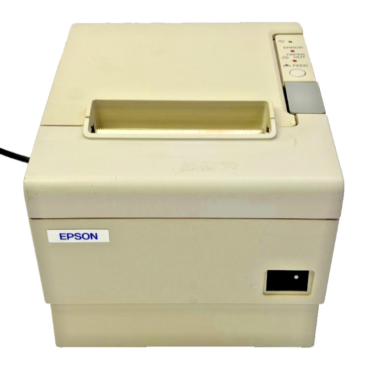 Epson TM-T88IV POS Thermal Receipt Printer, White, M129H