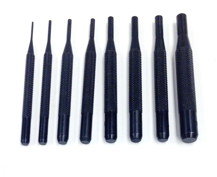 8 PIECE DRIVE PIN PUNCH SET (8600-4106)