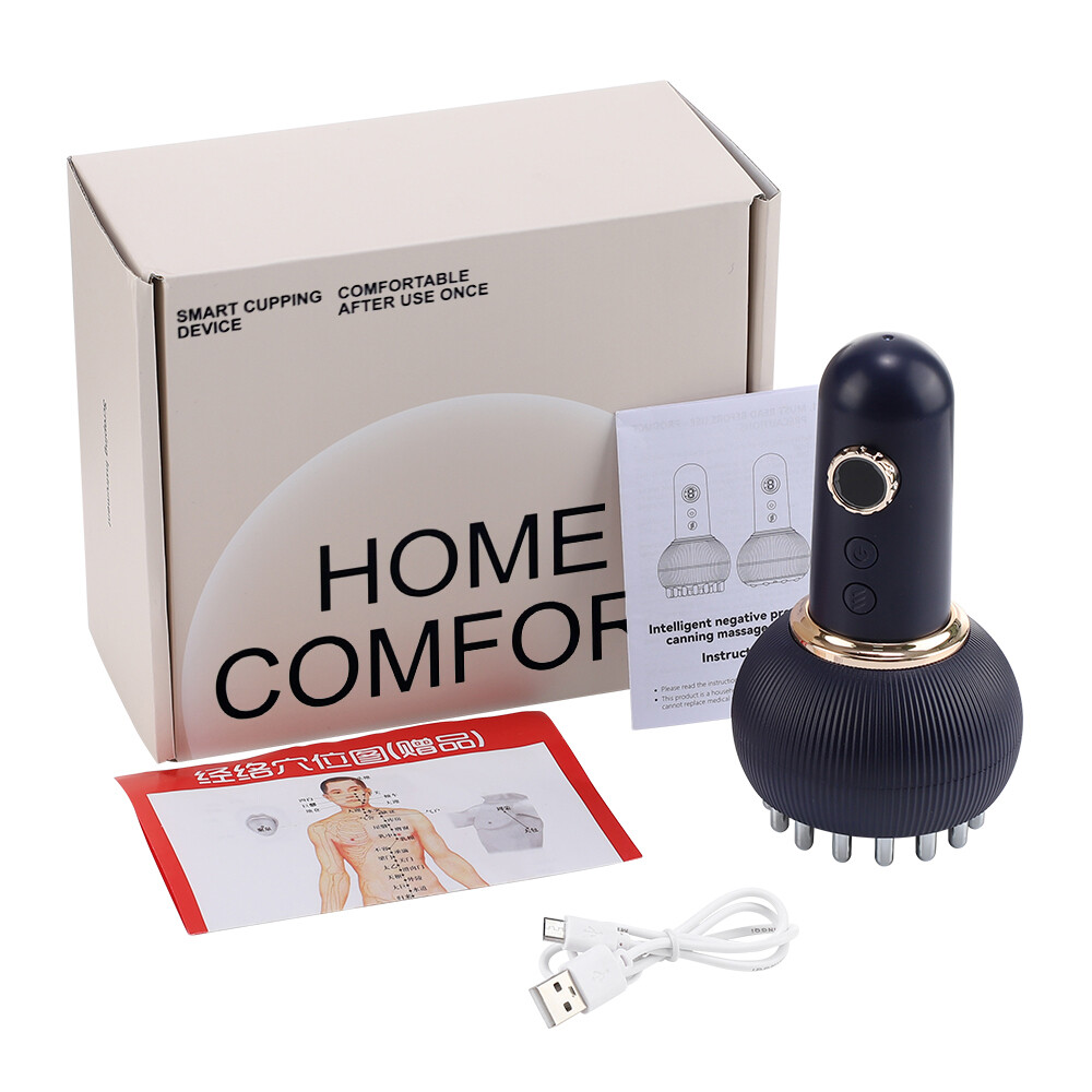 Lymphatic Drainage Cellulite Massager Microcurrent, Red Light, Heat & Vibration