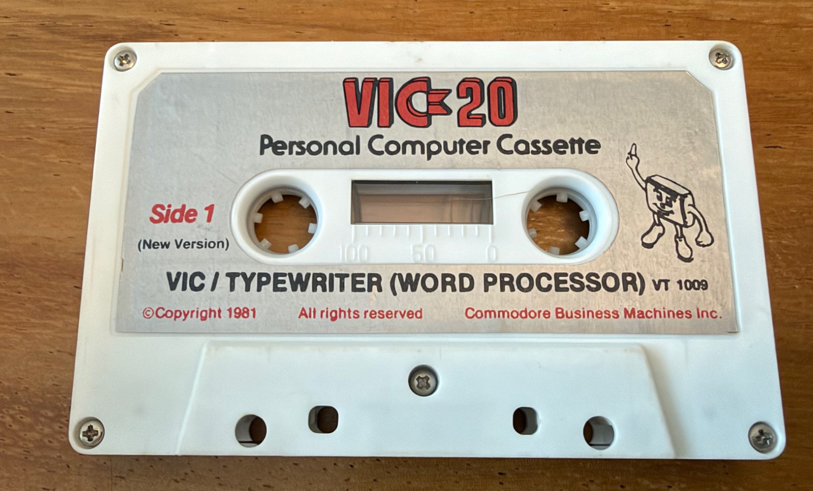 Commodore Vic-20 Computer with Datasette, Power Supply, TV switcher, manuals