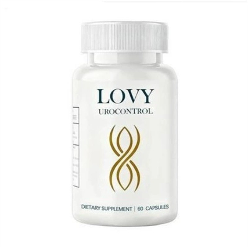 Lovy Urocontrol Capsules, Bladder Health Supplement, Maximum Strength Formula