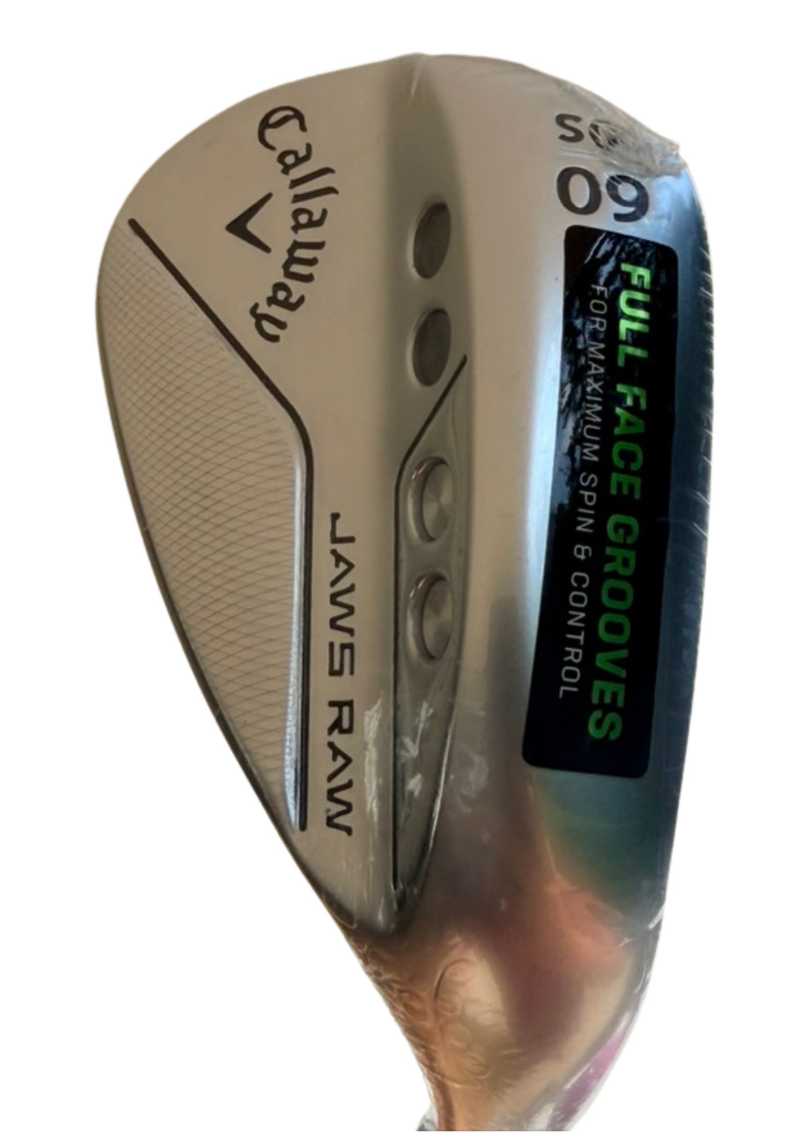 Callaway NEW Jaws Raw 60° 10S Full Face DG Spinner Wedge
