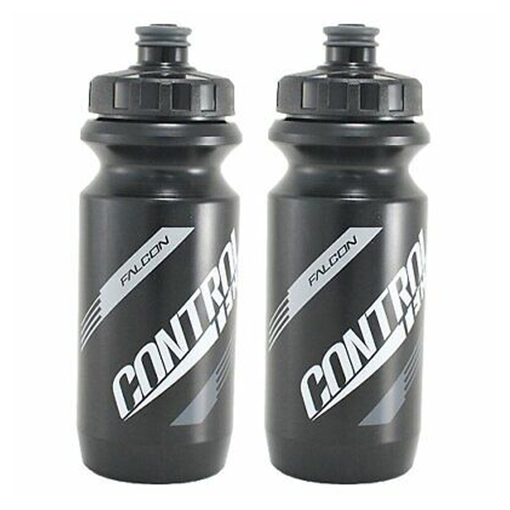 Controltech Falcon Bike Cycling Water Bottle 600 ml, Black