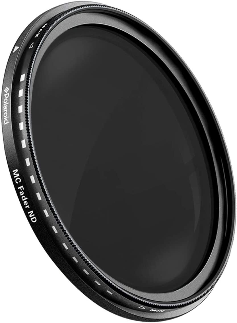 Polaroid Optics 58mm Variable Range ND2-ND2000 Neutral Density (ND) Fader Filter
