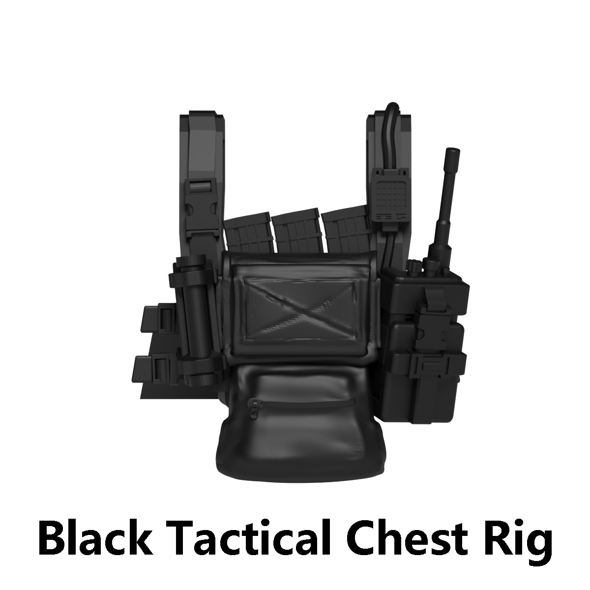 MinifigArsenal Tactical Chest Rig And Tactical Waist Belt Gear for Minifigures