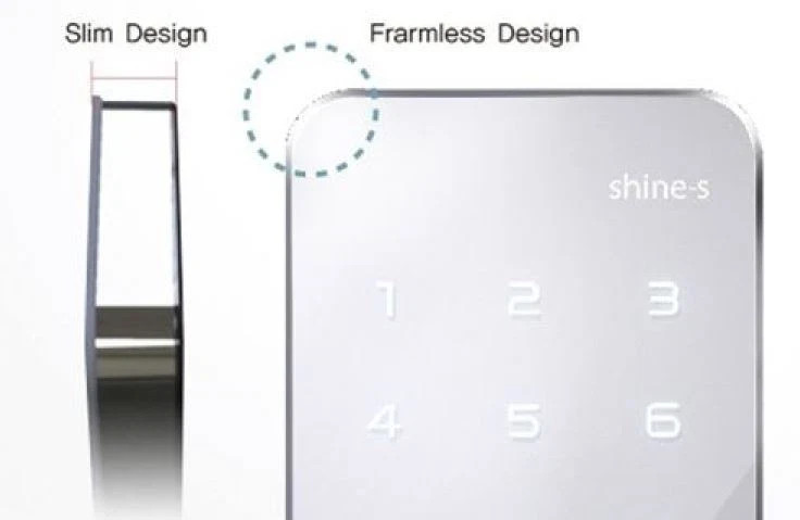 Gateman Shine U Digital Lock One Touch Entry For Double Glass Door / FedEx