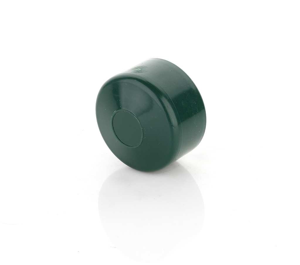 Fence Post Cap for Outer Dimension ∅ 38mm, Fence Caps Green, Post Cap Pyramid