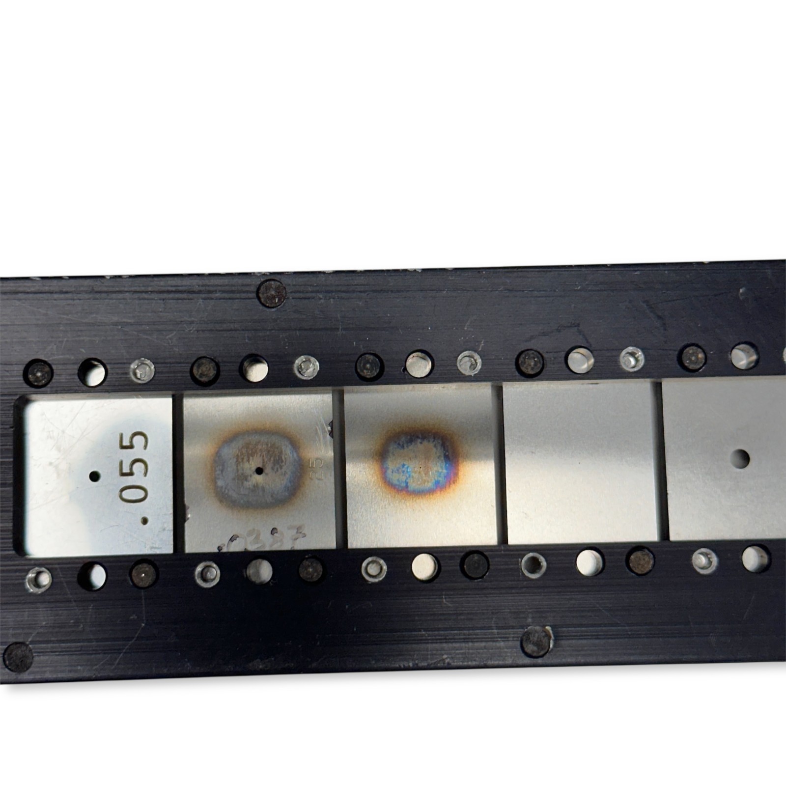 Industrial Multi-Aperture Slider Plate Target Carrier Optical Microscope Part