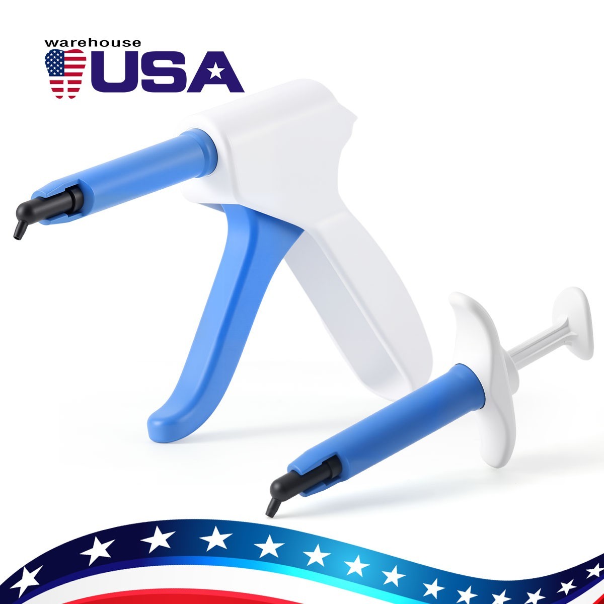 Dental Resin Composite Gun Dispenser Applicator for Unidose Gun/Injection Type