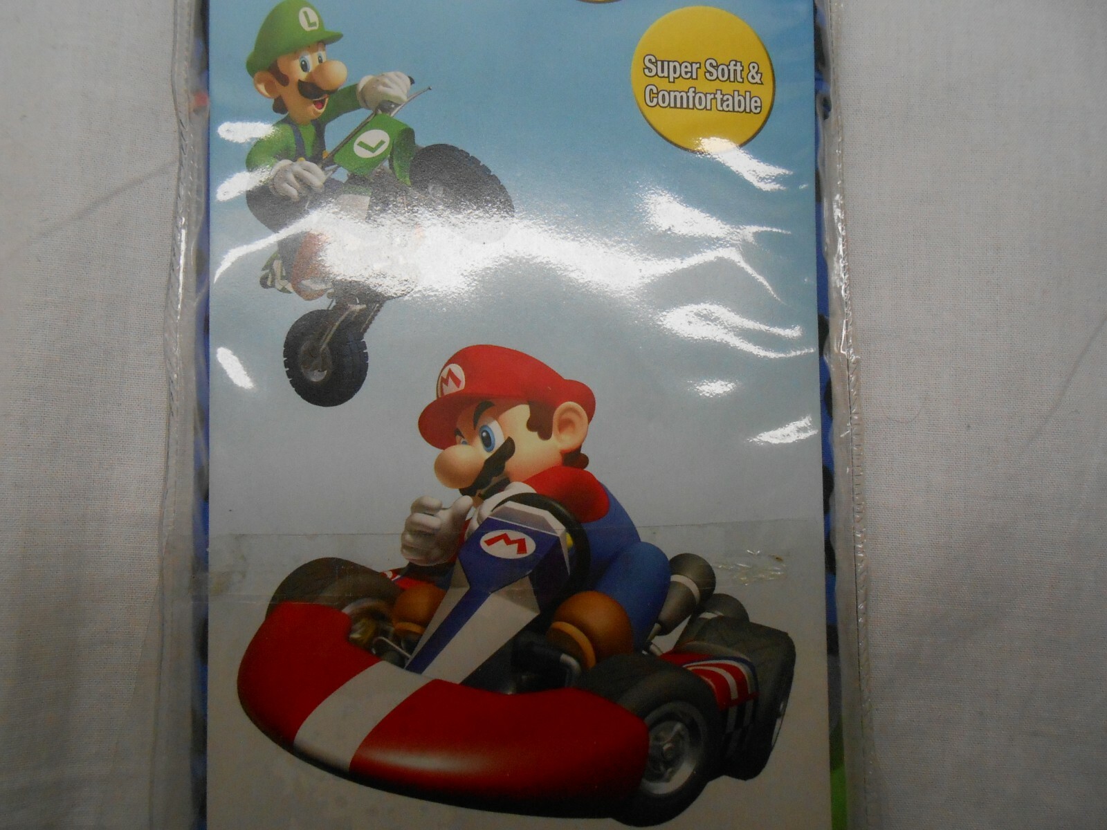 Mariocart (WII) Reversible Pillowcase (Standard Size)
