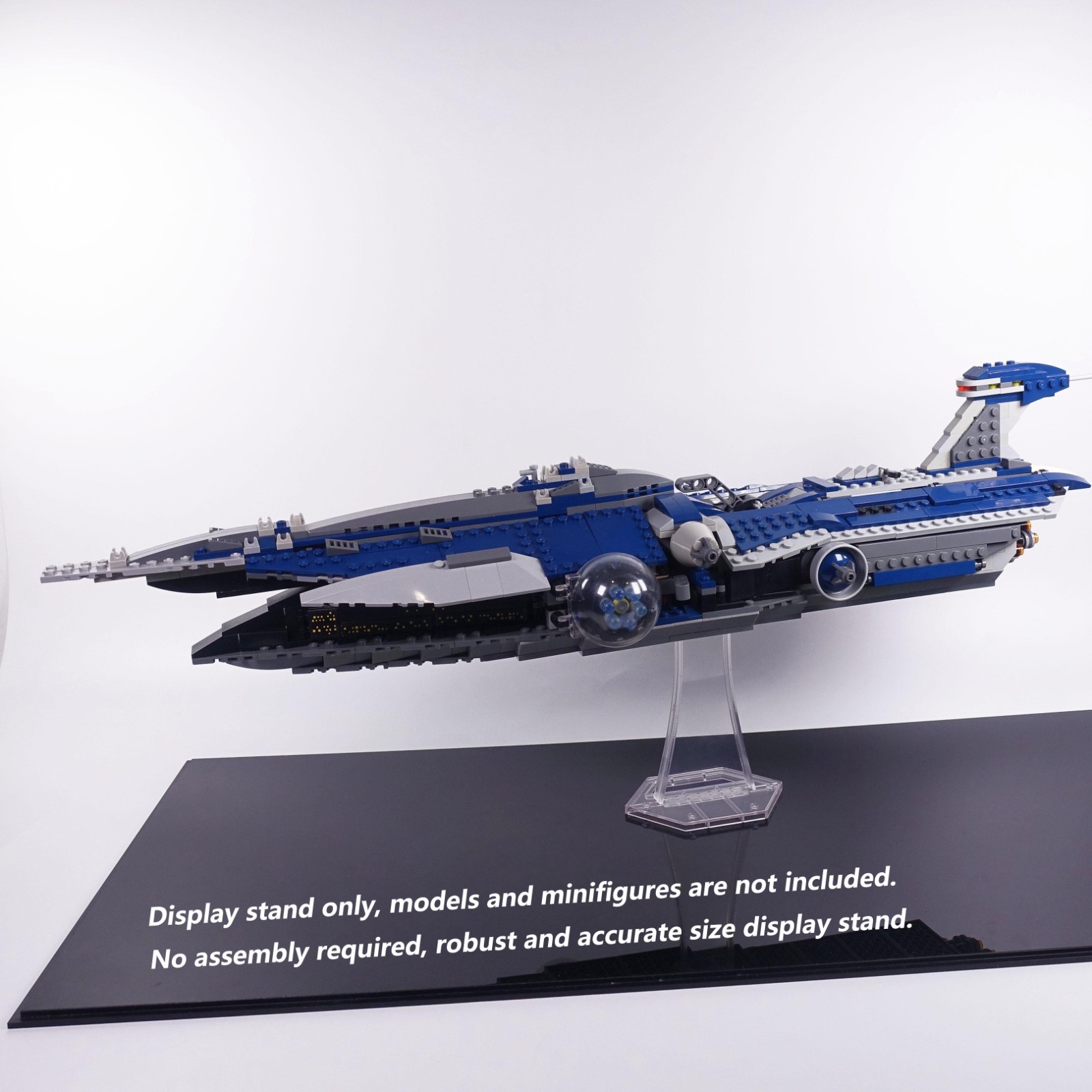 Display Stand for LEGO 9515 The Malevolence, stand only no model.