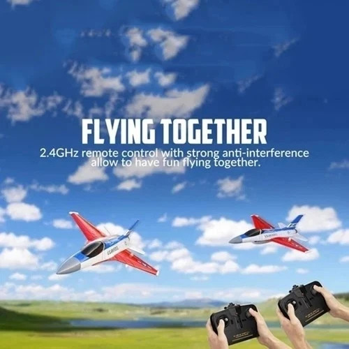 USA Volantex F16 EPP RC Airplane - 2.4GHz Easy Flyer, Ready Indoor/Outdoor Stunt