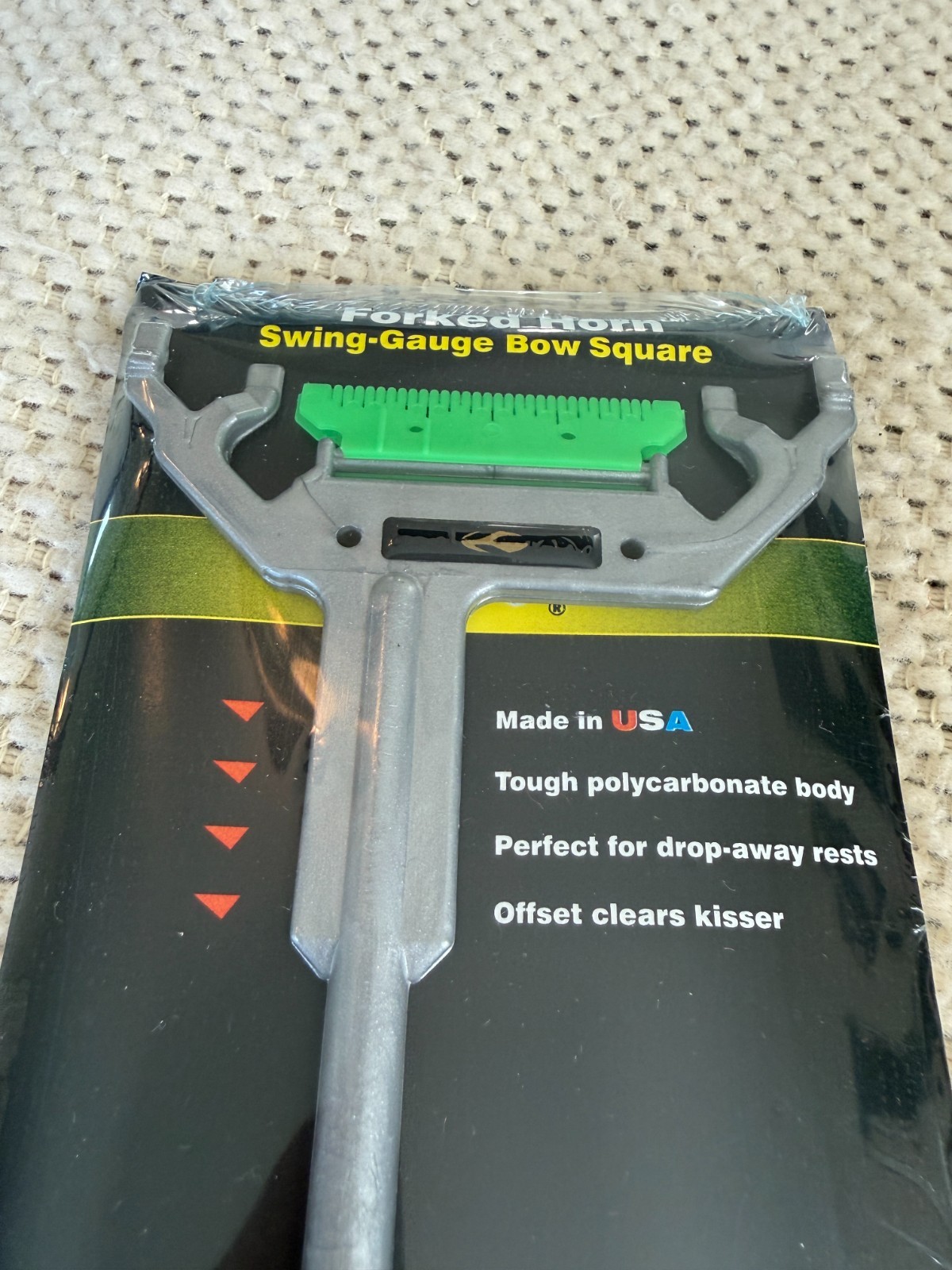 Saunders Forked Horn Swing Gauge Bow Square NEW
