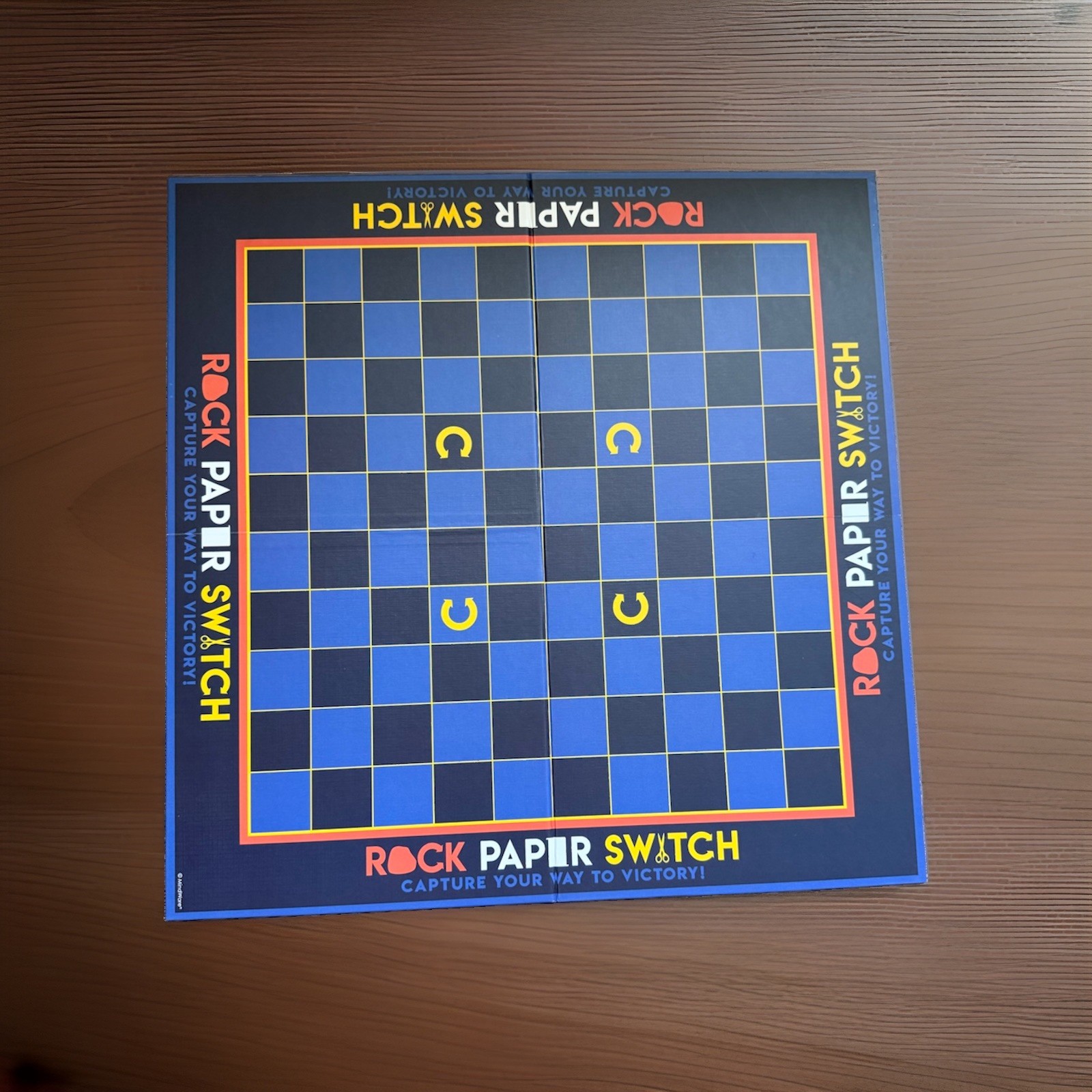 MindWare Rock Paper Switch Strategy Board Game, Easy to Learn, 2-4, Age 8+