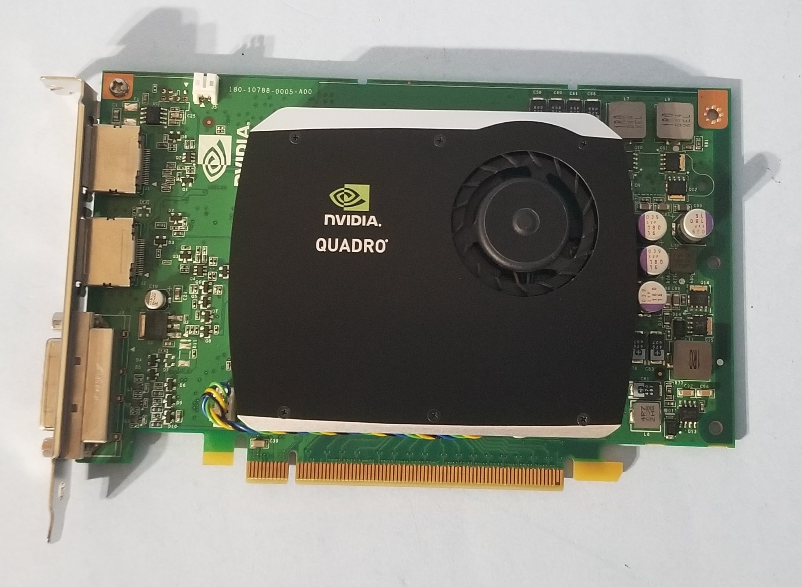 Dell NVIDIA Quadro FX580 512MB GDDR3 PCIe Graphics Card 0R784K