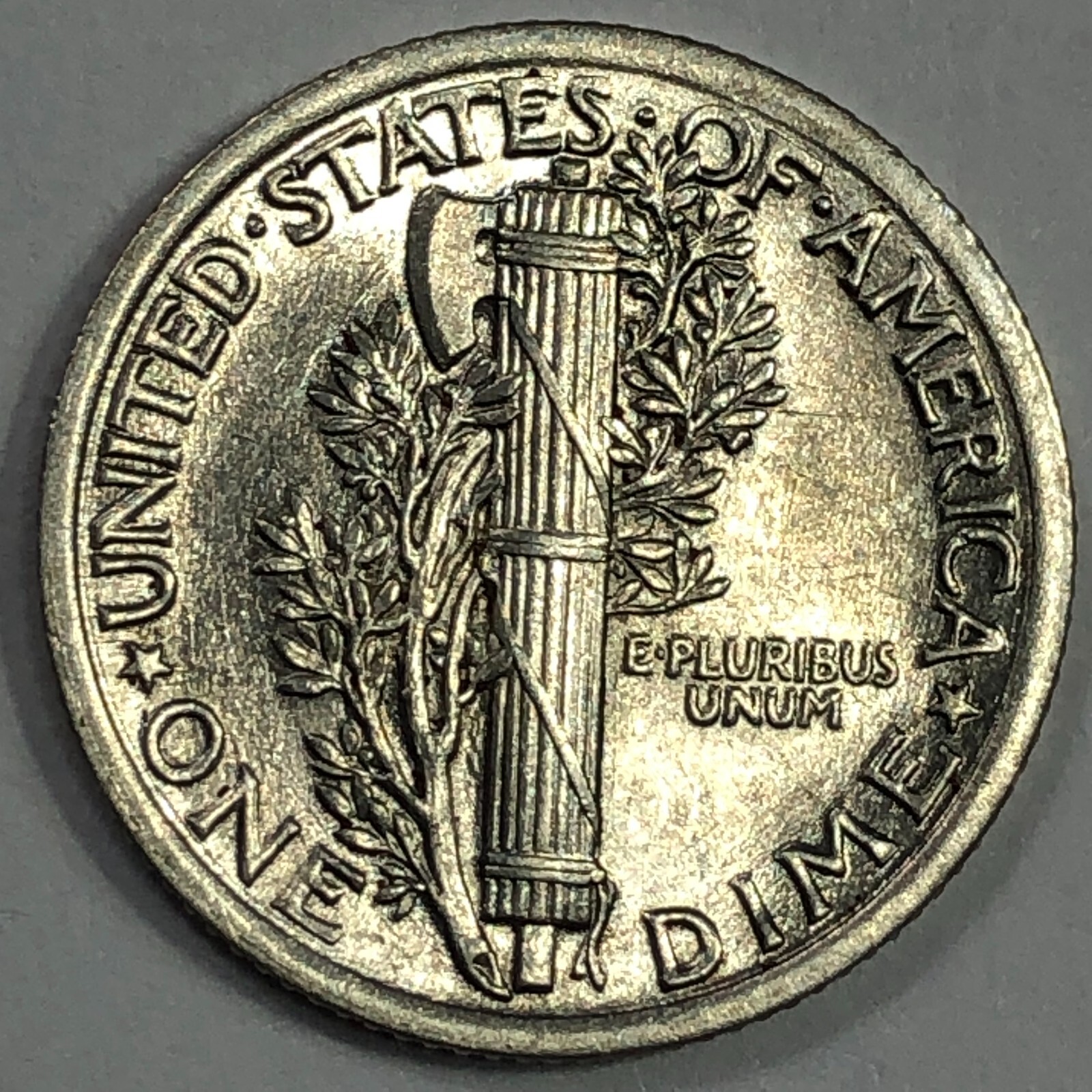 1923 Uncirculated Mercury Silver Dime #19776