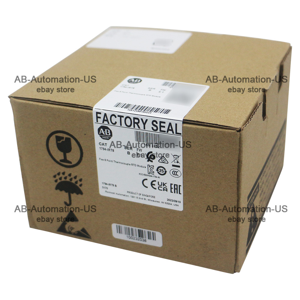 New  1794-IRT8 Flex 8 Point Thermocouple RTD Module