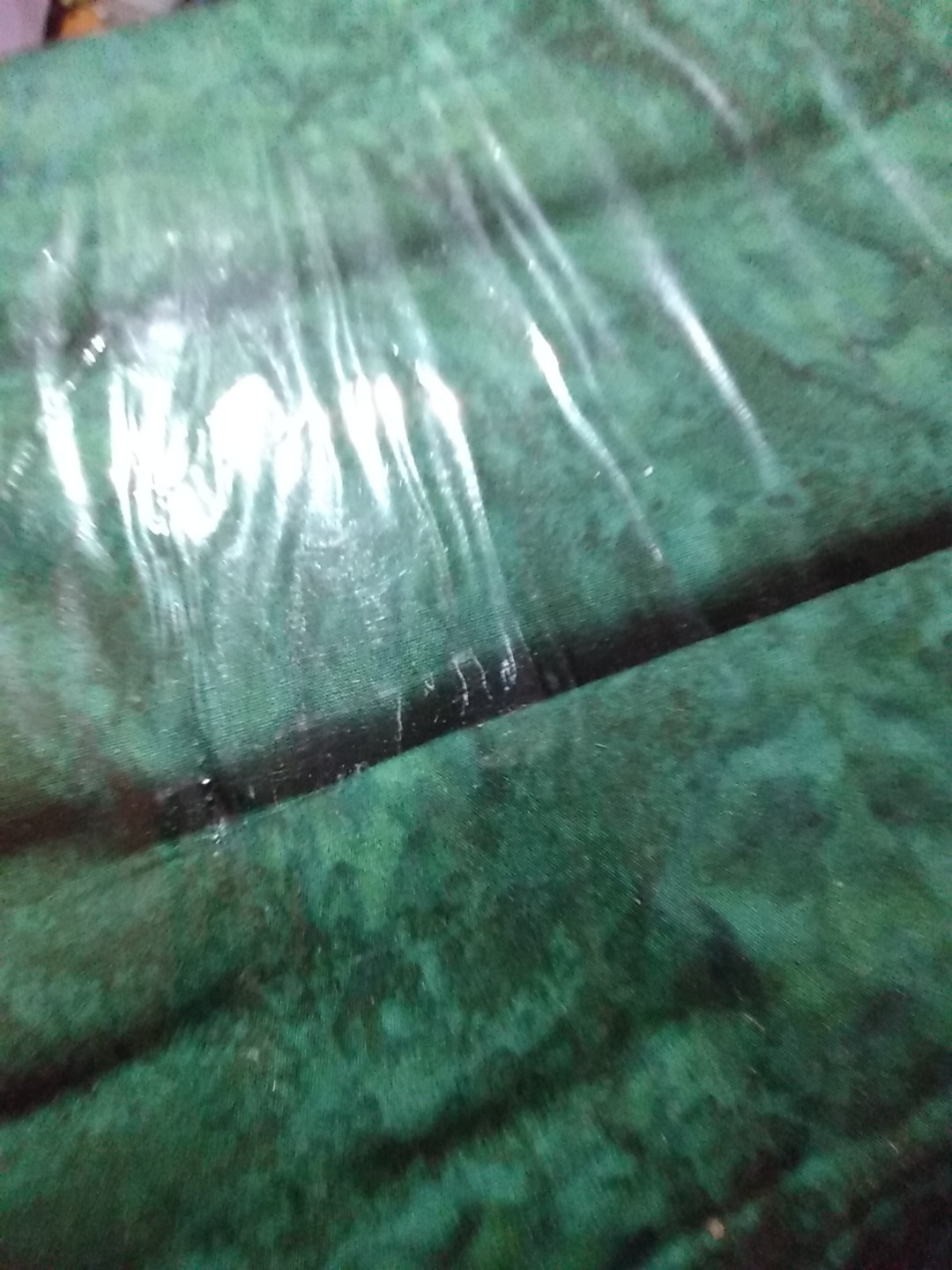 Quilters Only Fabric Emerald Green Tye Dye 12.11 Yards