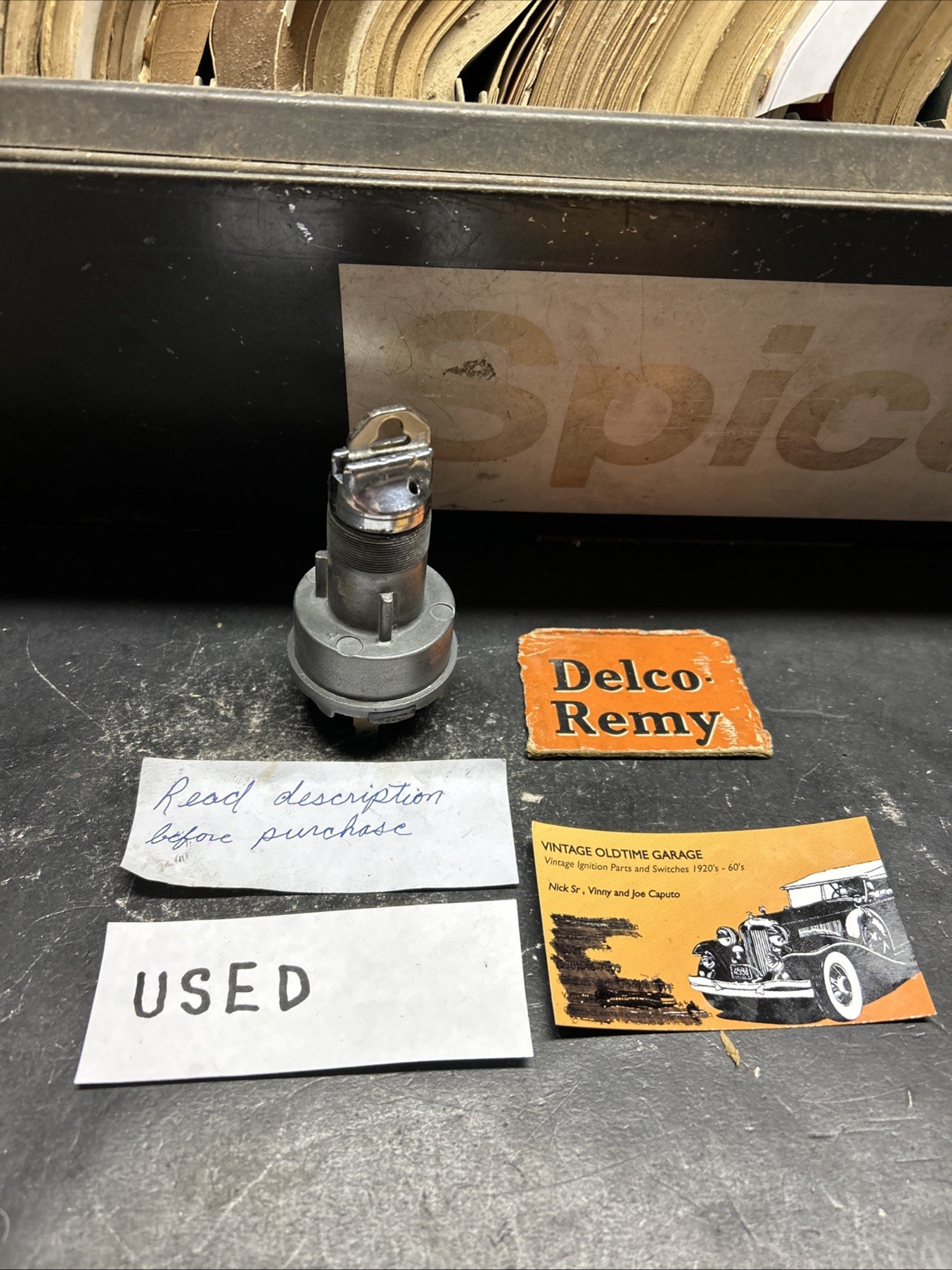 1958 1959 1960 1961 1962 CORVETTE IGNITION SWITCH