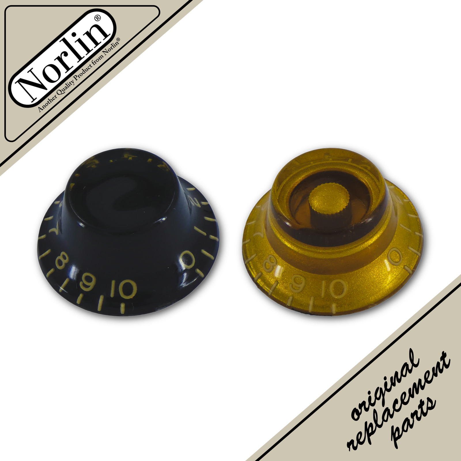 Norlin True Historic CAB Top Hat Knob for Gibson® Guitars