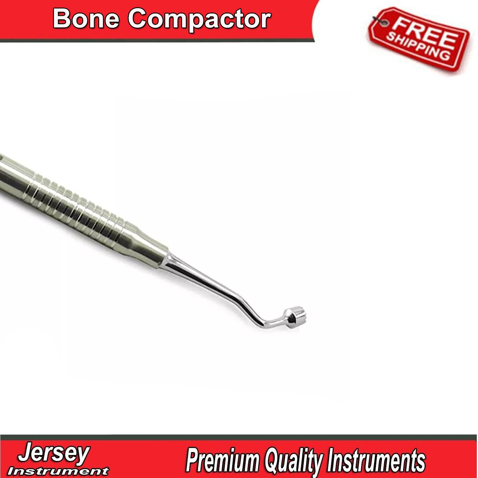 Bone Graft Compactor Plugger Condenser Dental Implant Bone Grafting Instruments