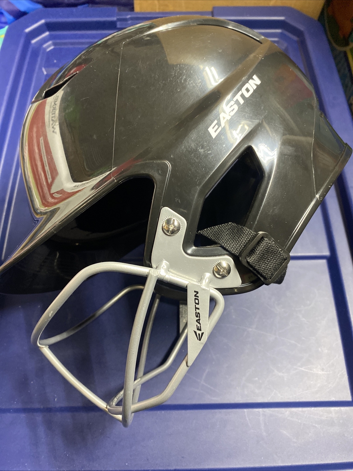 Easton Z5 Batting Helmet w/Mask - JR Black NEW/w Scratches