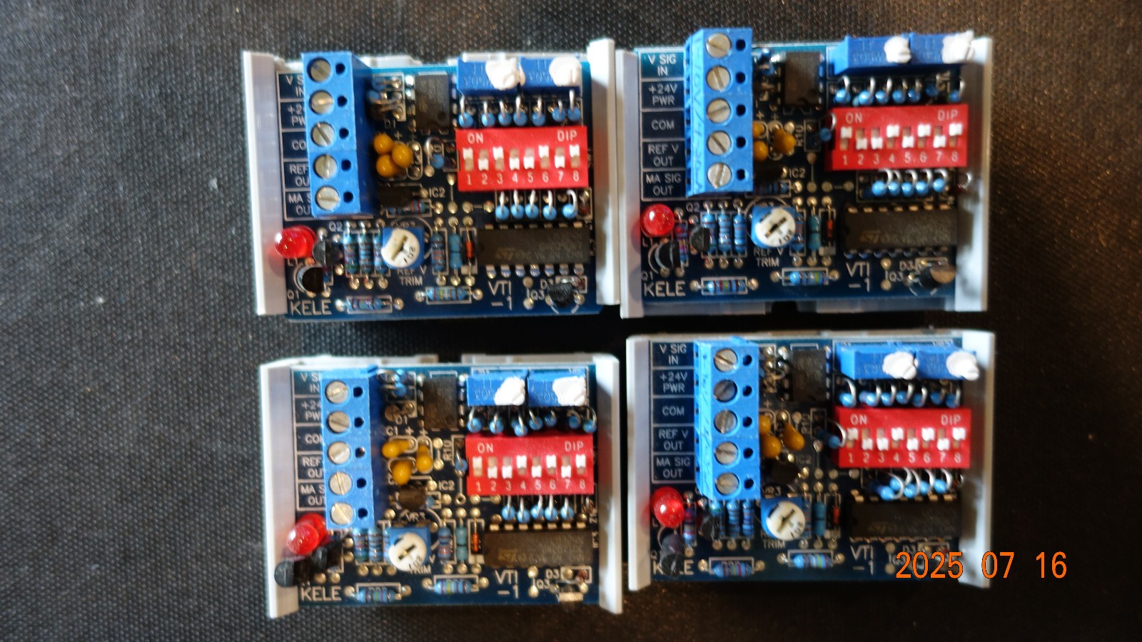 QTY 4 Kele VTI-1 Voltage / Current Converter