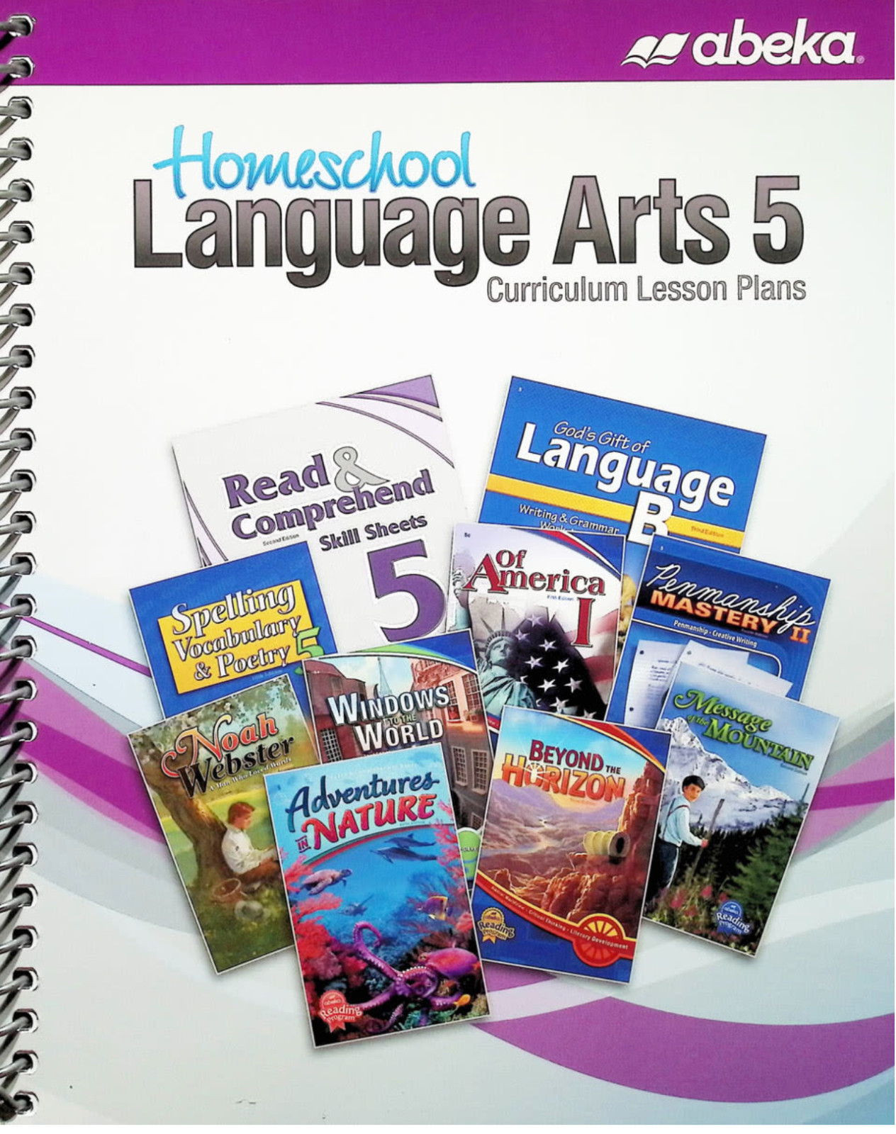 NEW Abeka Language Arts 5 Curriculum Lesson Plans homeschool parent 5th Grade