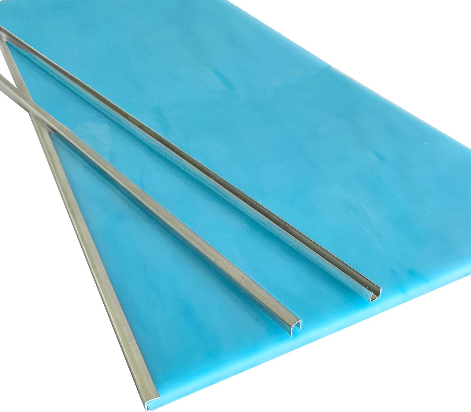 1/8" U Zinc Came for Stained Glass Works Framing, 36Ft U Channel Zinc Came (3Ft