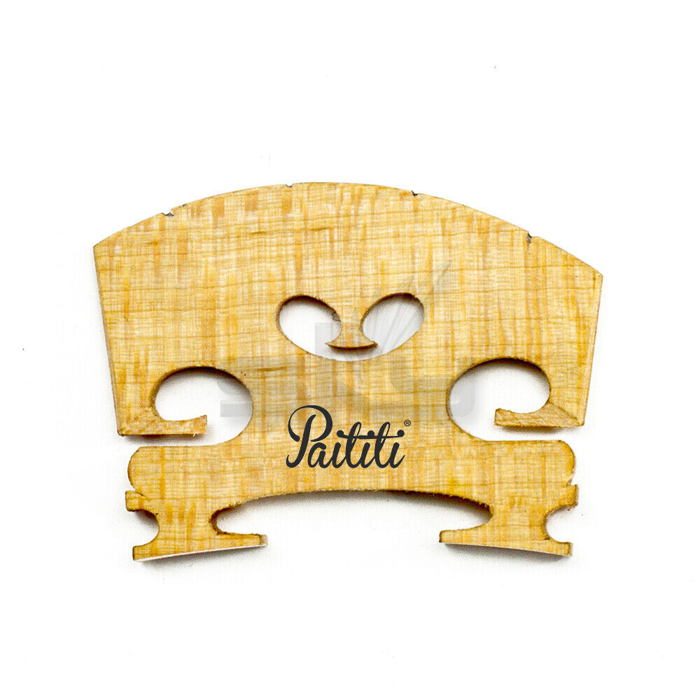Paititi Brand New High Quality Pre-Fitted 1/10 Violin Bridge Free US Shipping