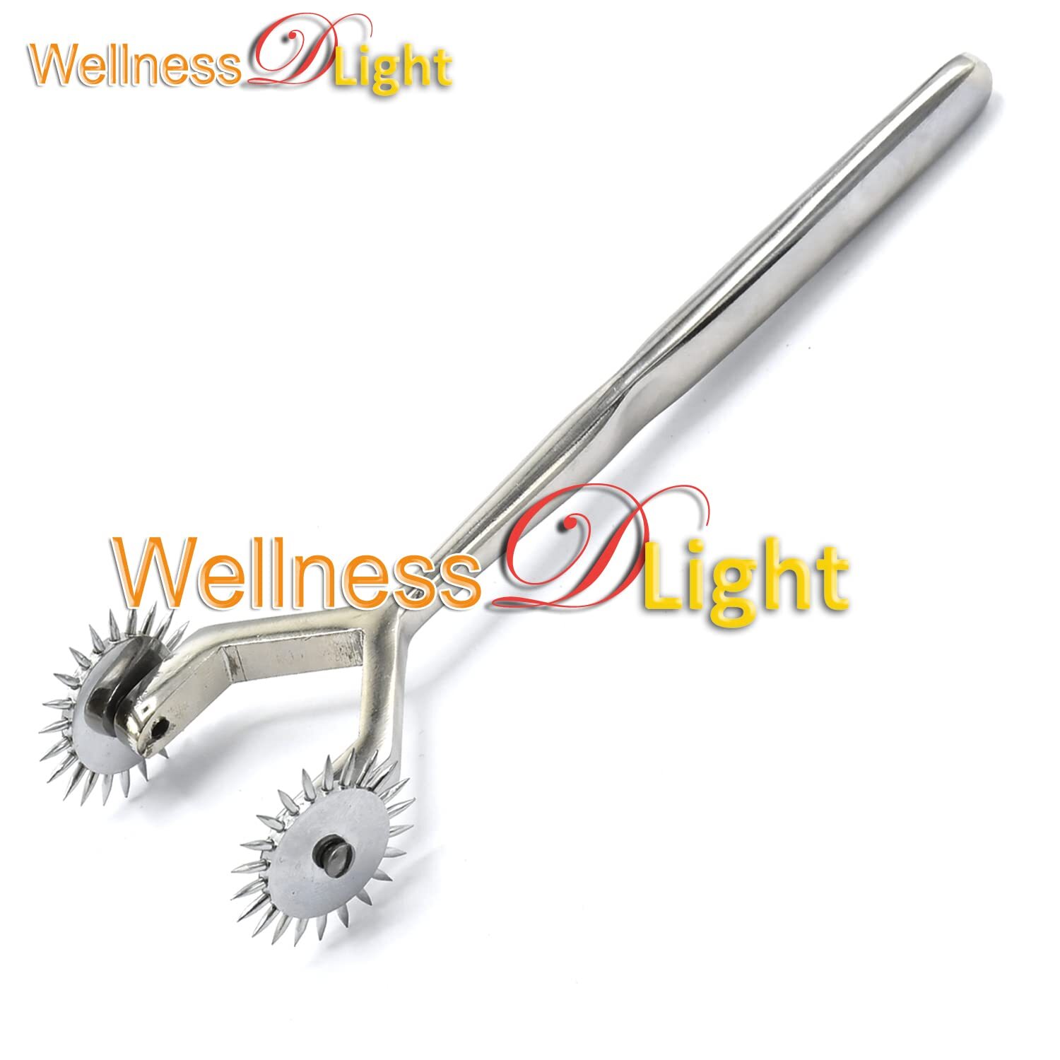 2 Wheel Wartenberg Pinwheel for Fetish Tickle Sensory Sensation Play DS-1469