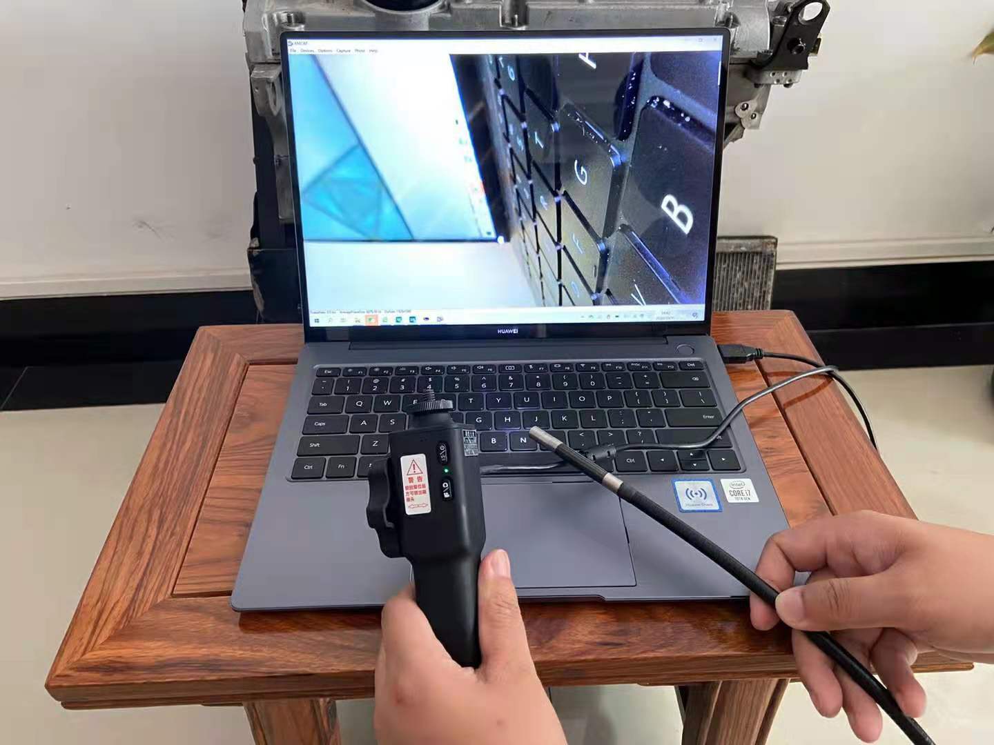 Vividia VA-880 USB Articulating Borescope Diagnostic Inspection Camera PC Phone