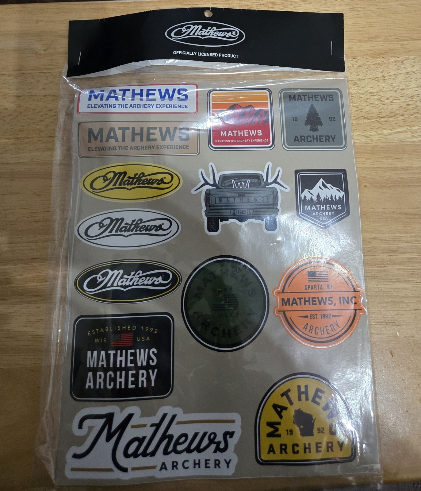 Mathews Stockpile Sticker Set New