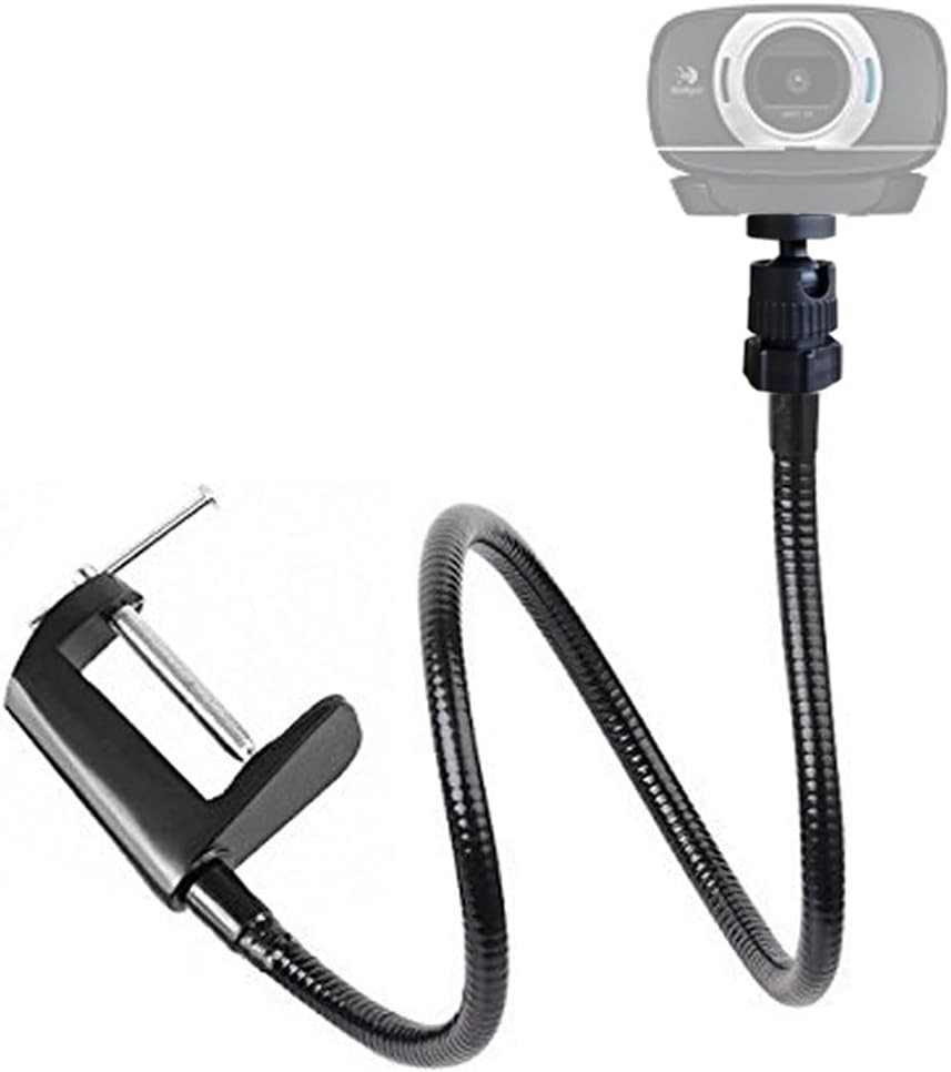 Webcam Stand Holder 27" Adjustable Gooseneck Desktop